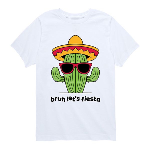 Футболка с принтом Bruh Let's Fiesta для мальчиков 8-20 Licensed Character, White
Футболка с принтом Bruh Let's Fiesta для мальчиков 8-20 Licensed Character, White