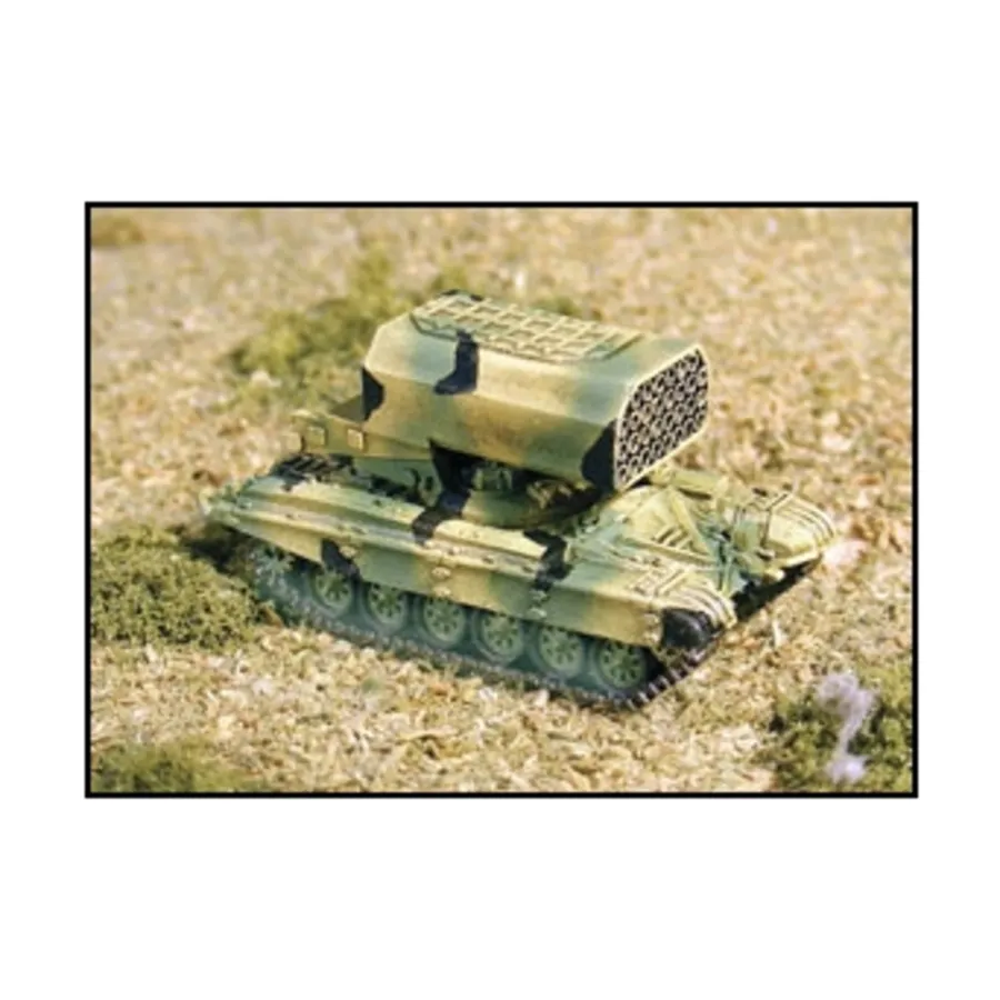 ТОС-1 Буратино, Modern Micro Armour - Former Warsaw Pact - Tanks (1:285)
ТОС-1 Буратино, Modern Micro Armour - Former Warsaw Pact - Tanks (1:285)