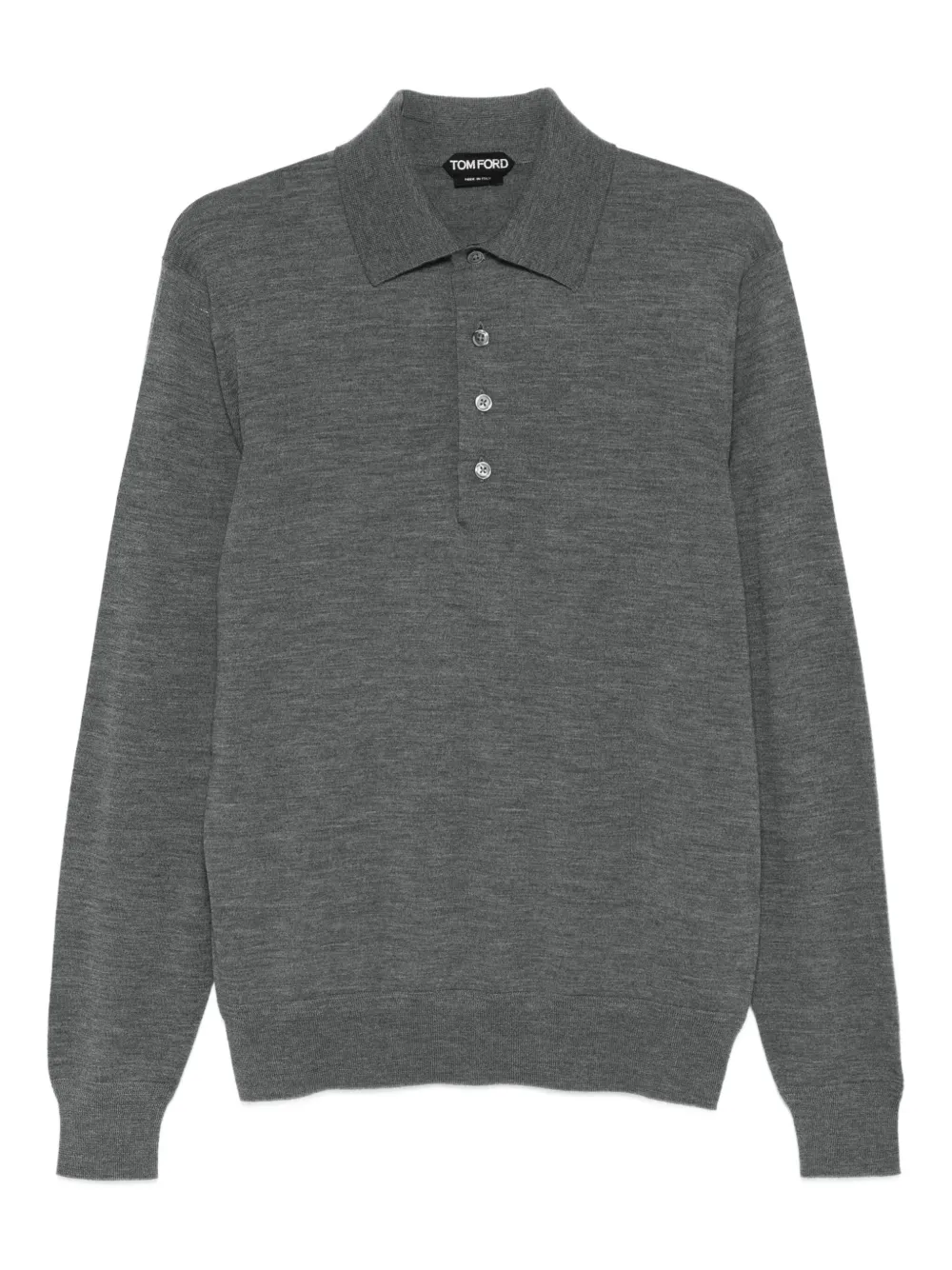 Рубашка поло с длинными рукавами TOM FORD, серый
Рубашка поло с длинными рукавами TOM FORD, серый
