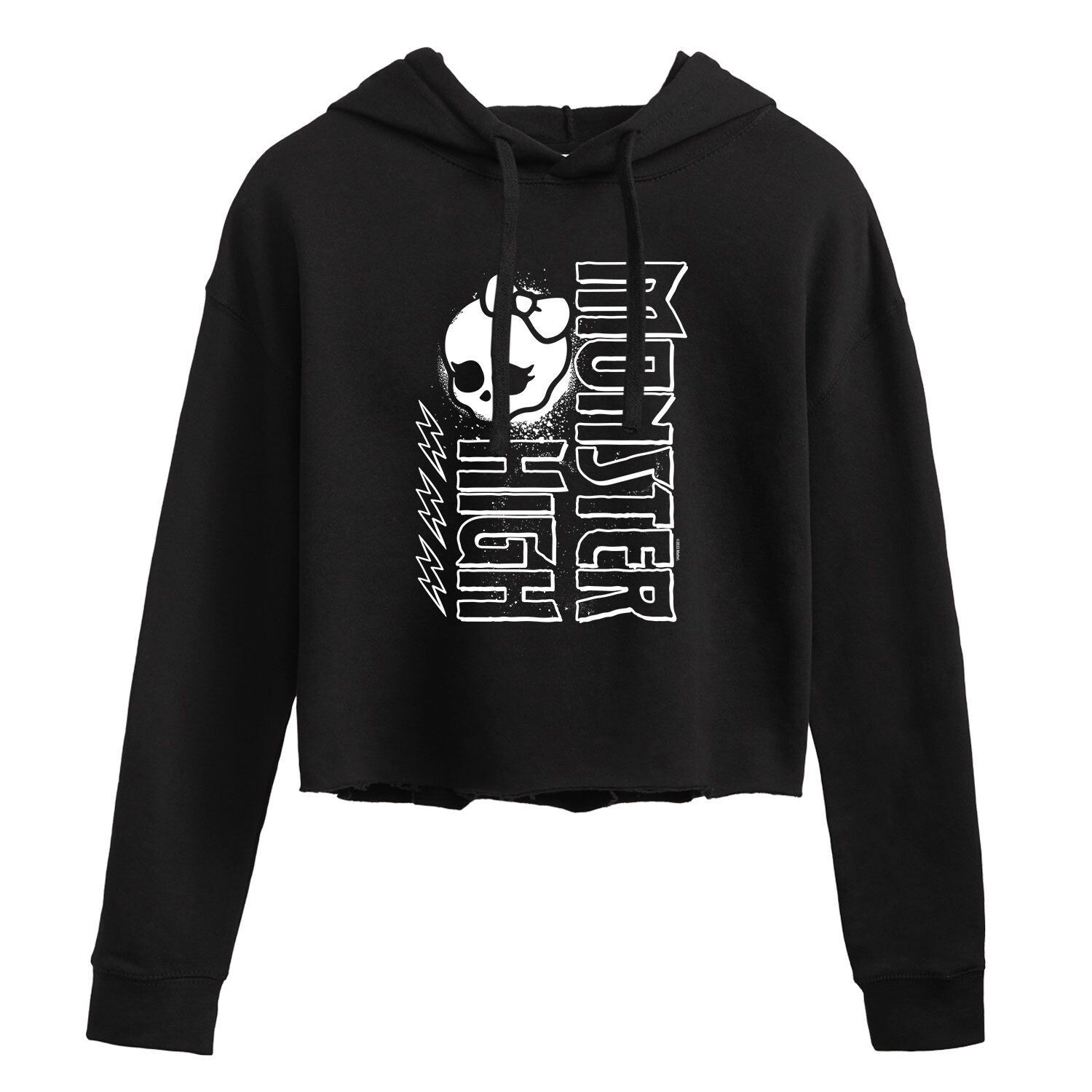 Укороченное худи с милым рисунком черепа и логотипом Monster High для юниоров Monster High Licensed Character
Укороченное худи с милым рисунком черепа и логотипом Monster High для юниоров Monster High Licensed Character