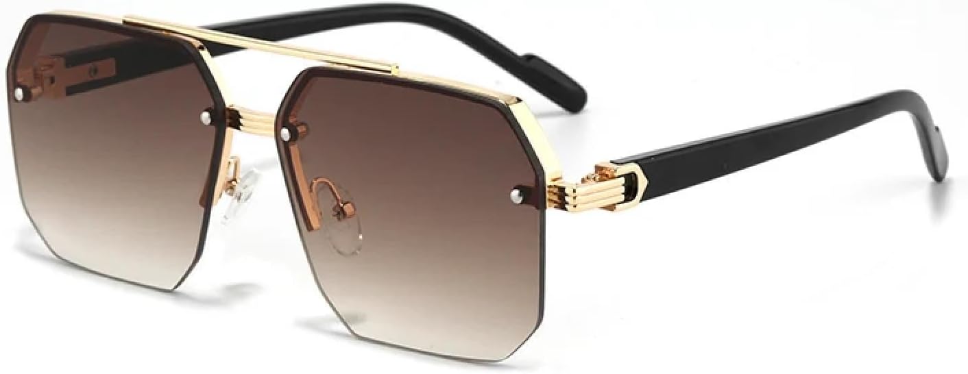 Мужские солнцезащитные очки в стиле ретро с металлическим блеском, модные градиентные солнцезащитные очки с защитой от УФ-излучения UV400, женские солнцезащитные очки SZVVBKK, Brown
Мужские солнцезащитные очки в стиле ретро с металлическим блеском, модные градиентные солнцезащитные очки с защитой от УФ-излучения UV400, женские солнцезащитные очки SZVVBKK, Brown