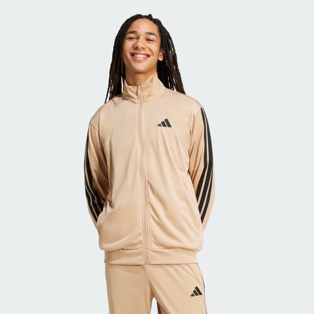 Спортивный костюм Adidas 3-Stripes Tricot Regular Track Jacket, цвет Warm Sandstone 
Спортивный костюм Adidas 3-Stripes Tricot Regular Track Jacket, цвет Warm Sandstone