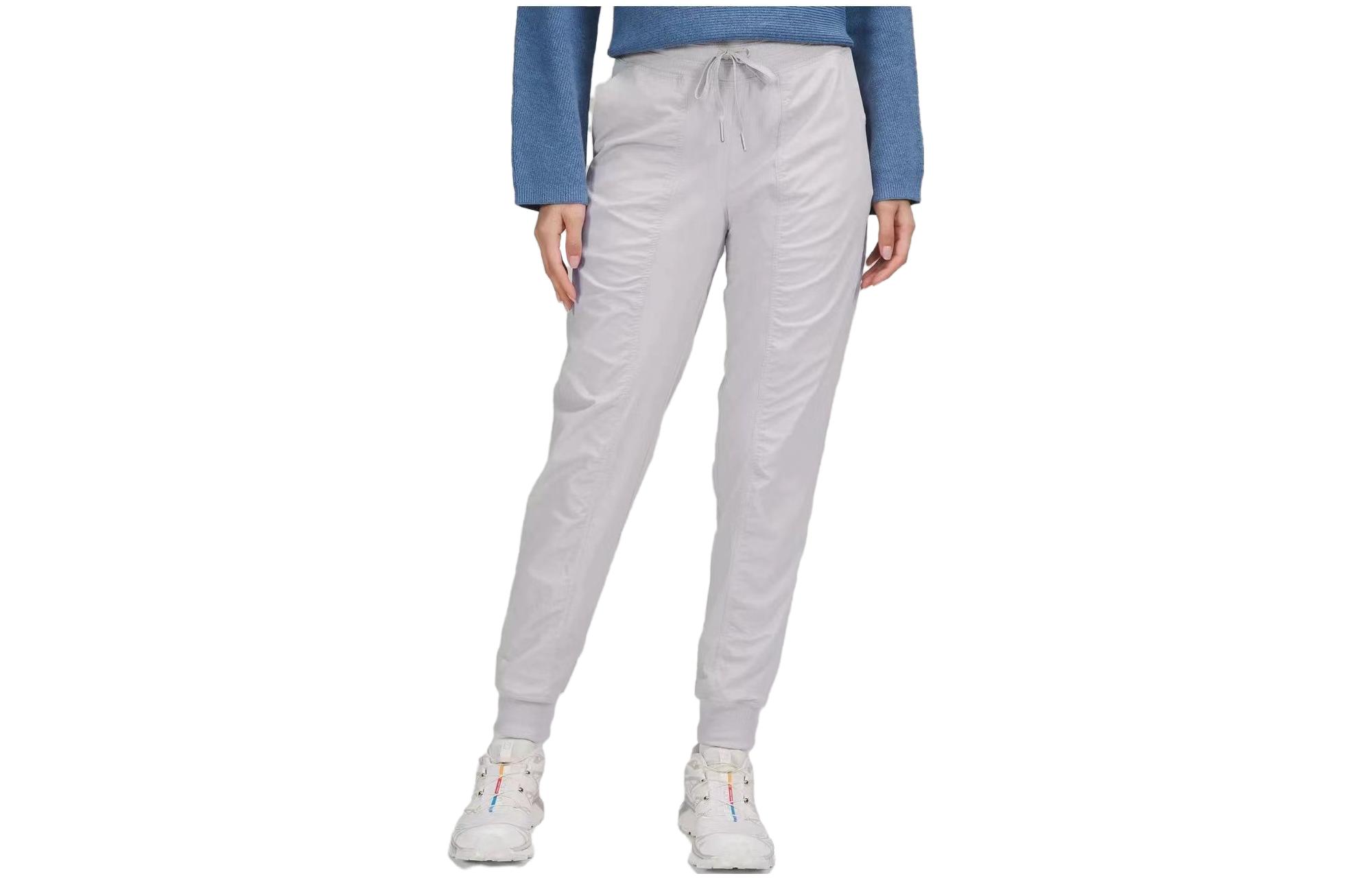 Вязаные спортивные штаны Women's Lululemon, серо-белый
Вязаные спортивные штаны Women's Lululemon, серо-белый