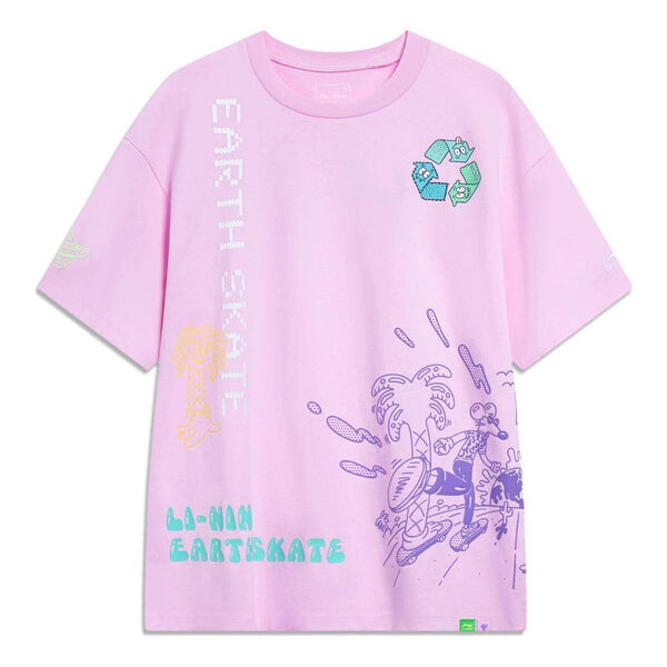 Футболка с рисунком Стивена Харрингтона Li-Ning, розовый
Футболка с рисунком Стивена Харрингтона Li-Ning, розовый