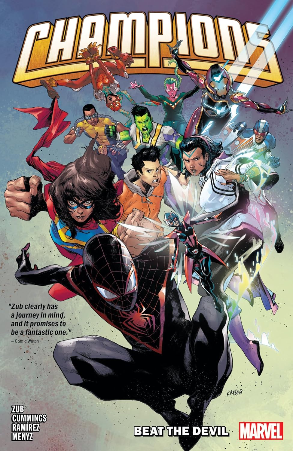 CHAMPIONS BY JIM ZUB VOL. 1: BEAT THE DEVIL (Marvel Universe)
CHAMPIONS BY JIM ZUB VOL. 1: BEAT THE DEVIL (Marvel Universe)