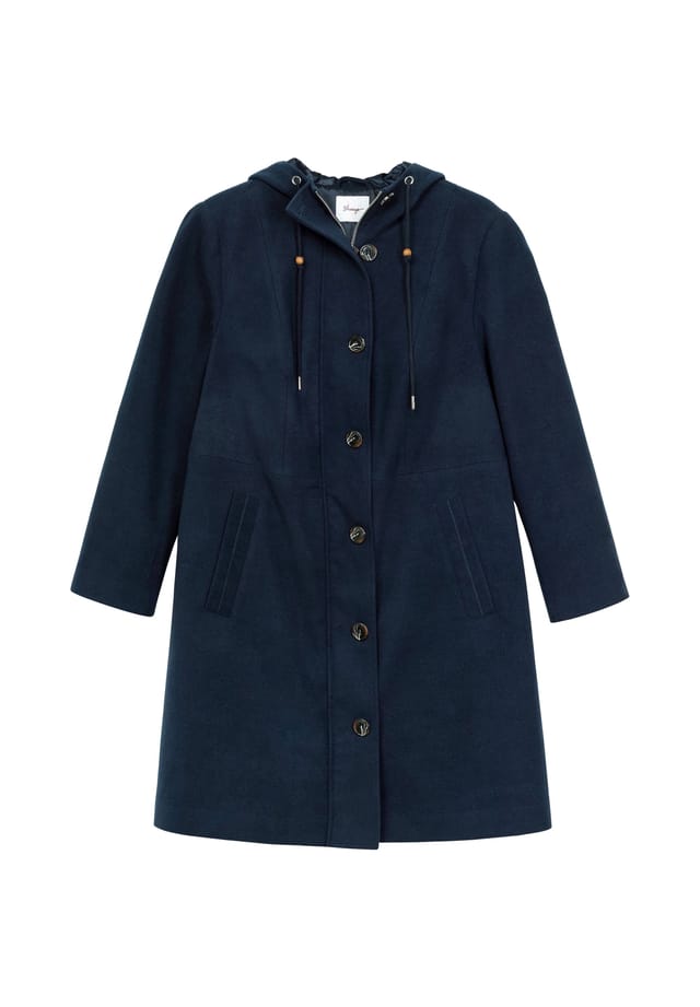 Пальто с капюшоном легкого А-силуэта с завышенной талией Sheego, синий
Пальто с капюшоном легкого А-силуэта с завышенной талией Sheego, синий