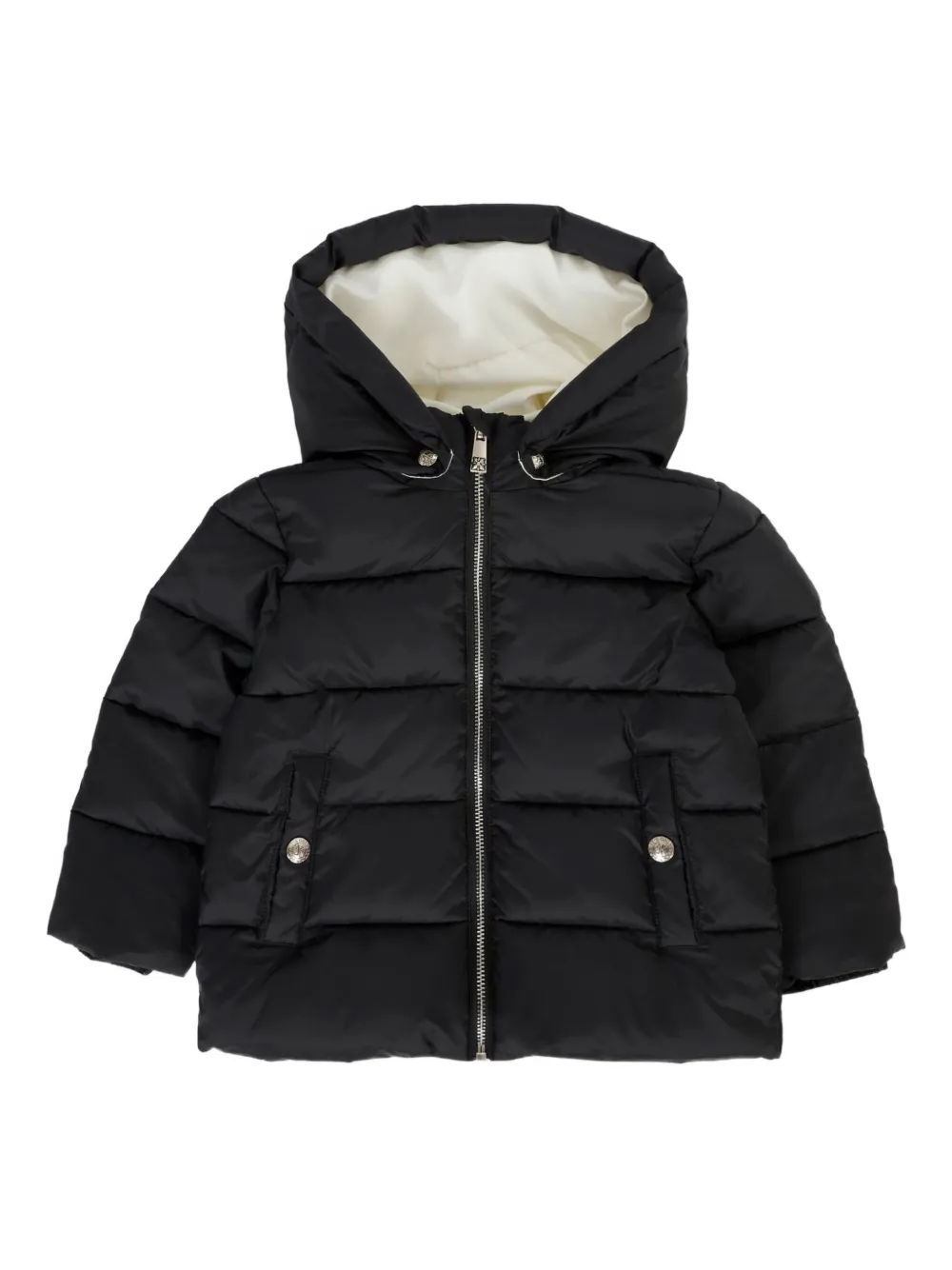 Стеганая куртка с капюшоном John Richmond Junior, черный
Стеганая куртка с капюшоном John Richmond Junior, черный