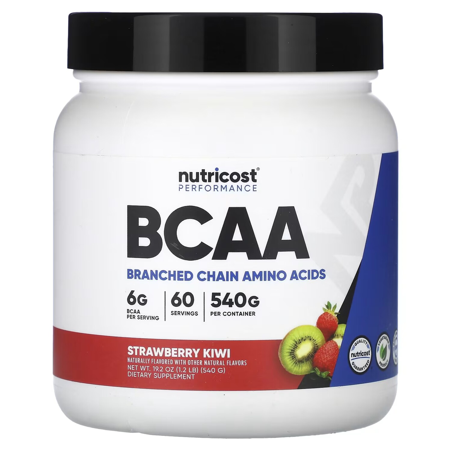 Добавка Nutricost Performance BCAA со вкусом клубники и киви, 540 г
Добавка Nutricost Performance BCAA со вкусом клубники и киви, 540 г