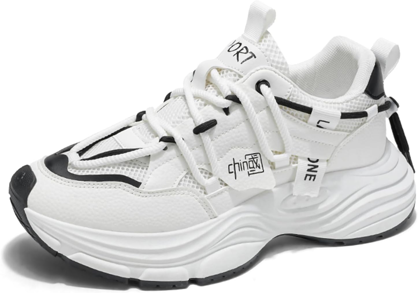 Мужские кроссовки GSIGUL для бега по шоссе, тенниса и ходьбы, нескользящие повседневные спортивные кроссовки для тренажерного зала, белый
Мужские кроссовки GSIGUL для бега по шоссе, тенниса и ходьбы, нескользящие повседневные спортивные кроссовки для тренажерного зала, белый