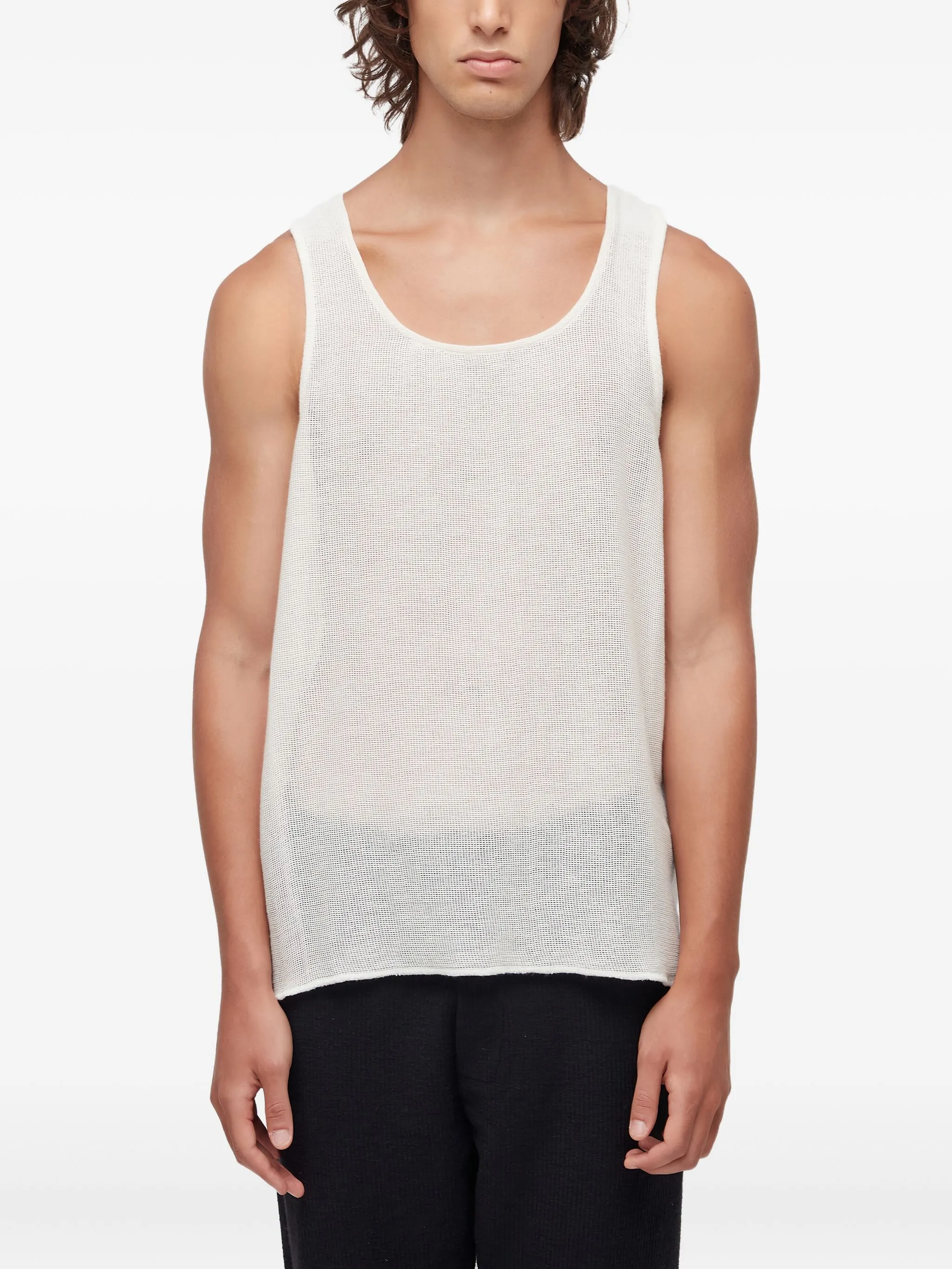 Полупрозрачный топ без рукавов Osklen, белый
Полупрозрачный топ без рукавов Osklen, белый