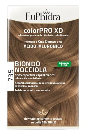 EuPhidra ColorPRO XD 735 Цвет Лесной орех Блондин
EuPhidra ColorPRO XD 735 Цвет Лесной орех Блондин