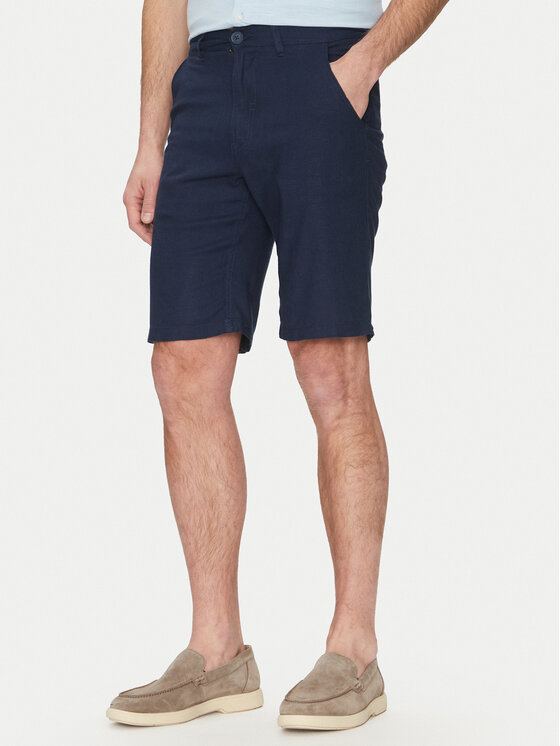 Шорты из ткани обычного кроя 20717870 Blend, синий
Шорты из ткани обычного кроя 20717870 Blend, синий