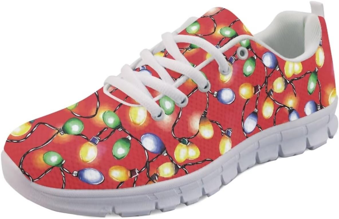 Кроссовки Forchrinse для женщин и мужчин, повседневные, с шнуровкой, для бега и тенниса, обувь для праздников и вечеринок, Christmas Lights Printed
Кроссовки Forchrinse для женщин и мужчин, повседневные, с шнуровкой, для бега и тенниса, обувь для праздников и вечеринок, Christmas Lights Printed