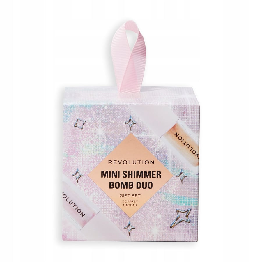 Revolution Mini Shimmer Bomb Lip Duo Набор из двух блесков для губ 
Revolution Mini Shimmer Bomb Lip Duo Набор из двух блесков для губ