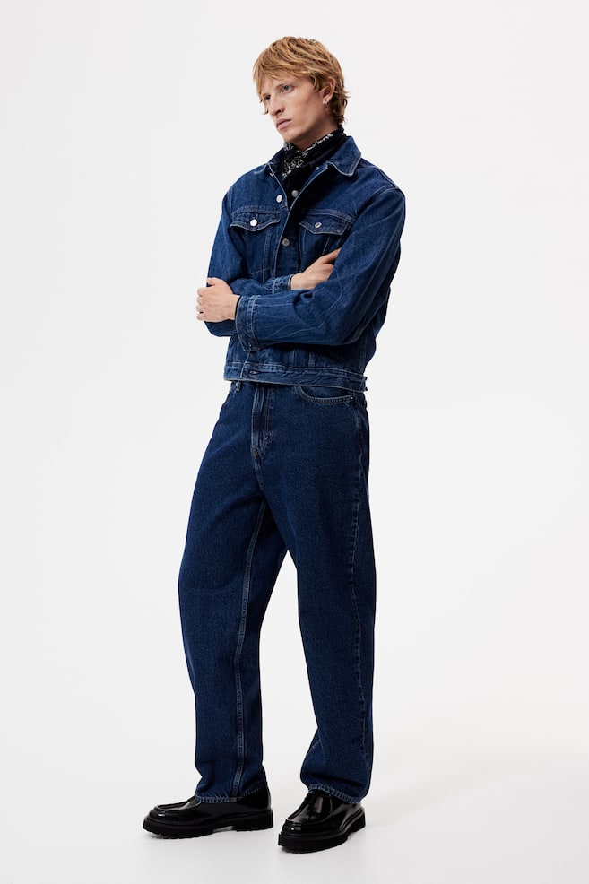 Свободные джинсы H&M, синий
Свободные джинсы H&M, синий