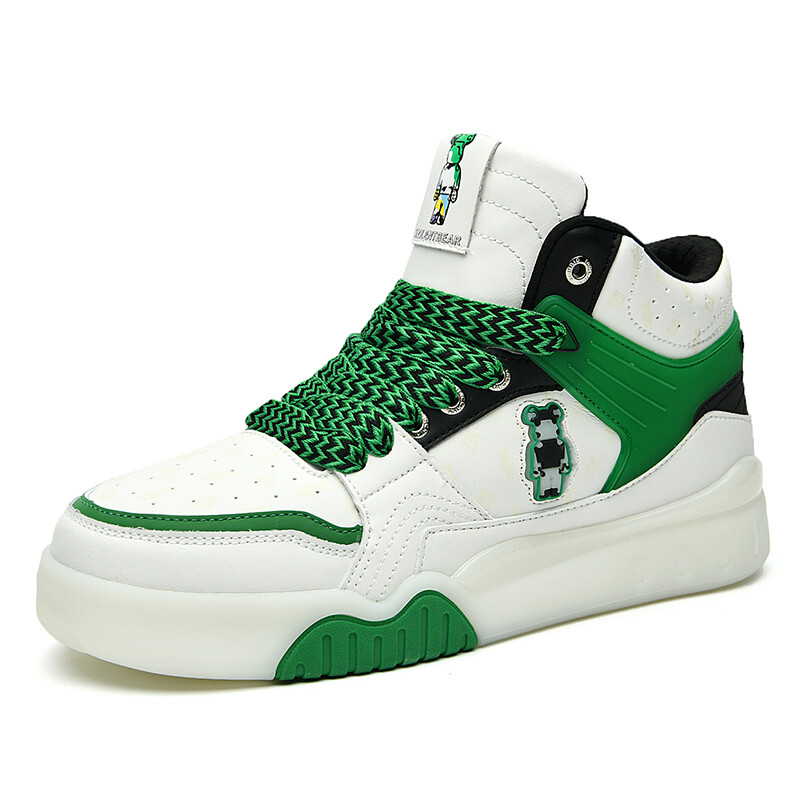 Кеды, обувь для скейтборда унисекс с высоким верхом Violentbear, белый/красный
Кеды, обувь для скейтборда унисекс с высоким верхом Violentbear, белый/красный