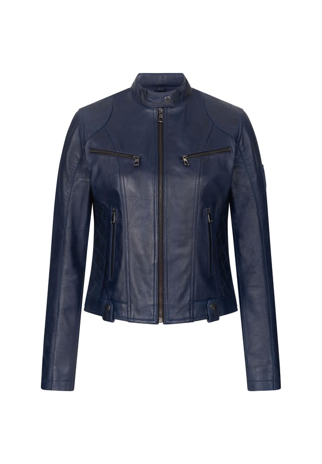 Кожаная куртка Rock Creek, синий 
Кожаная куртка Rock Creek, синий