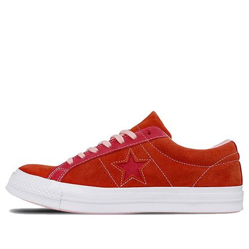 Кроссовки one star low 'enamel red' Converse, красный 
Кроссовки one star low 'enamel red' Converse, красный