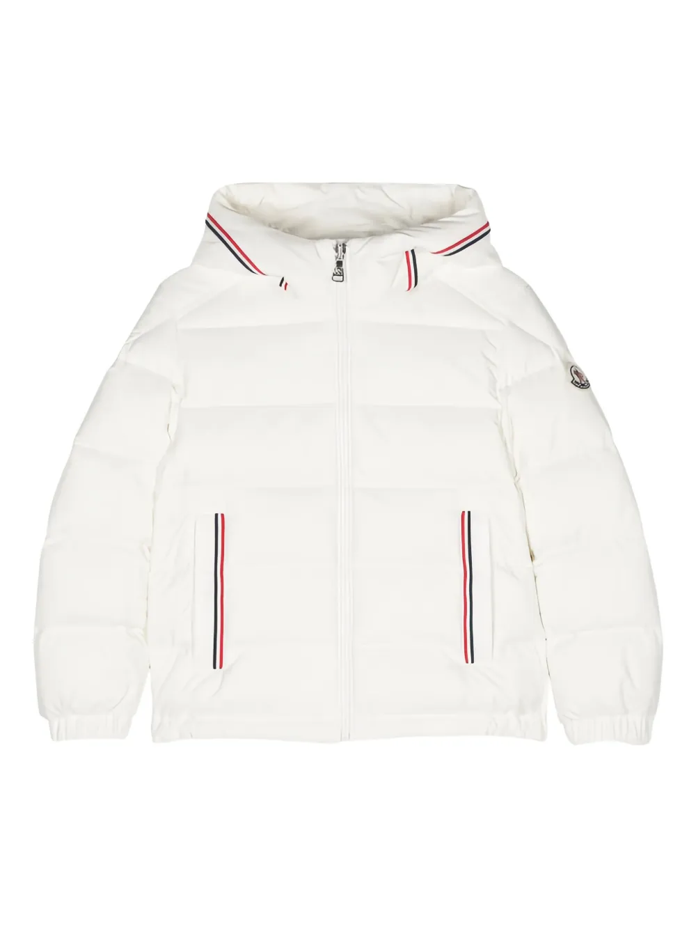 Пуховик с капюшоном Moncler Enfant, белый
Пуховик с капюшоном Moncler Enfant, белый