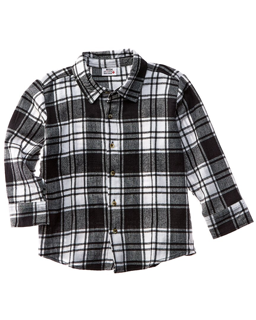 Рубашка Mish Mish Bolt из фланели, черный
Рубашка Mish Mish Bolt из фланели, черный
