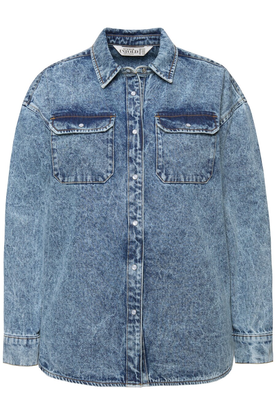 Блузка Studio Untold, синий деним
Блузка Studio Untold, синий деним