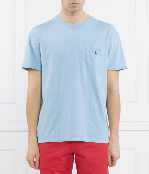 Футболка мужская Polo Ralph Lauren с накладным карманом, голубой
Футболка мужская Polo Ralph Lauren с накладным карманом, голубой
