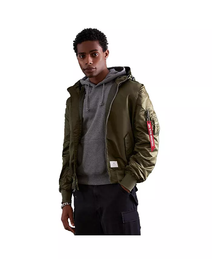 Мужская куртка L-2B с капюшоном Gen II Alpha Industries, зеленый
Мужская куртка L-2B с капюшоном Gen II Alpha Industries, зеленый