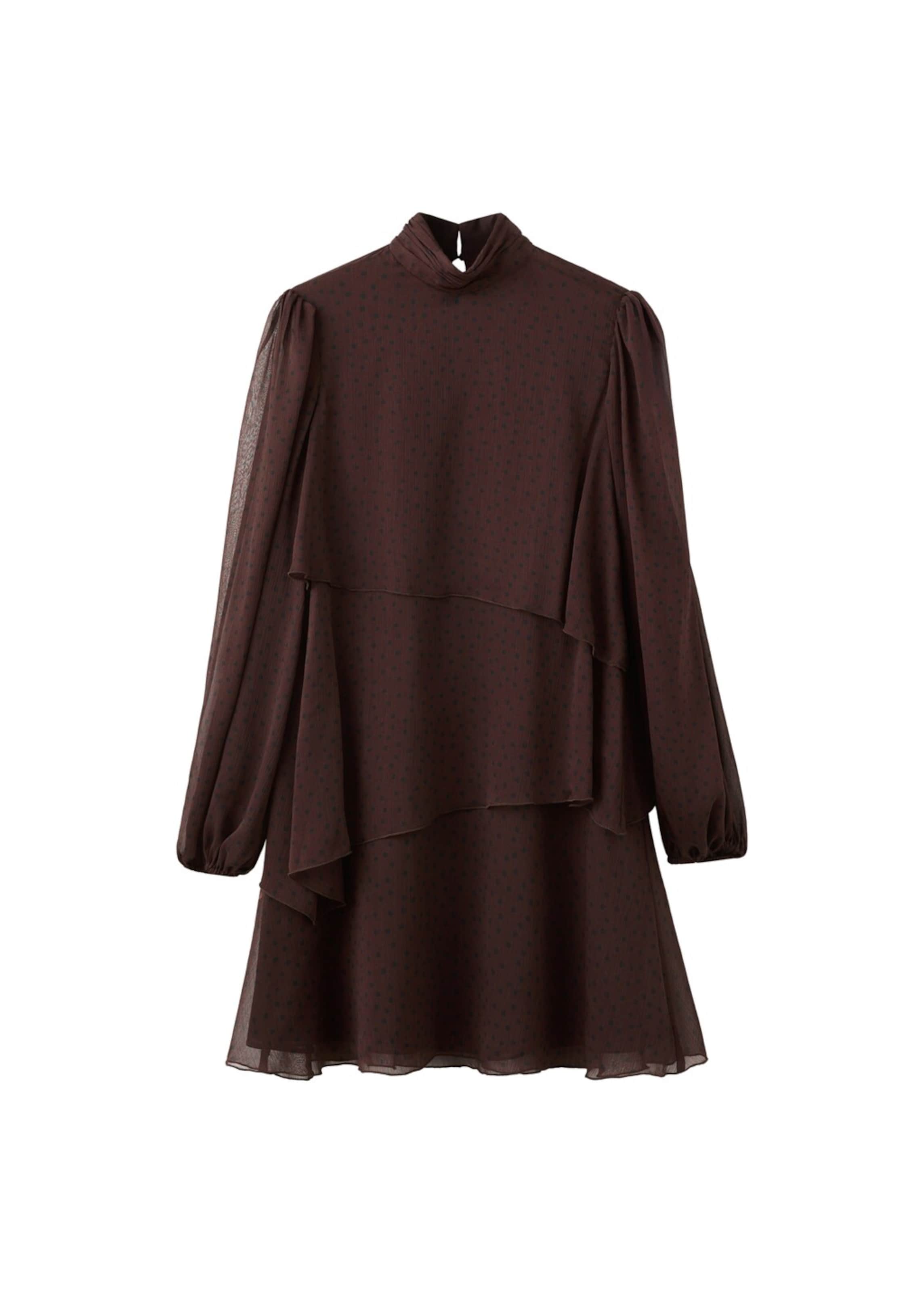 MANGO Платье 'Lurdes' в темно-коричневом цвете
MANGO Платье 'Lurdes' в темно-коричневом цвете