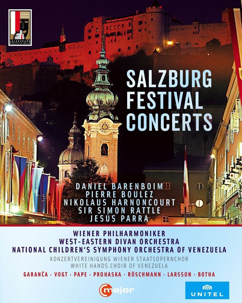 Диск Blu-ray Salzburg Festival Concerts
Диск Blu-ray Salzburg Festival Concerts