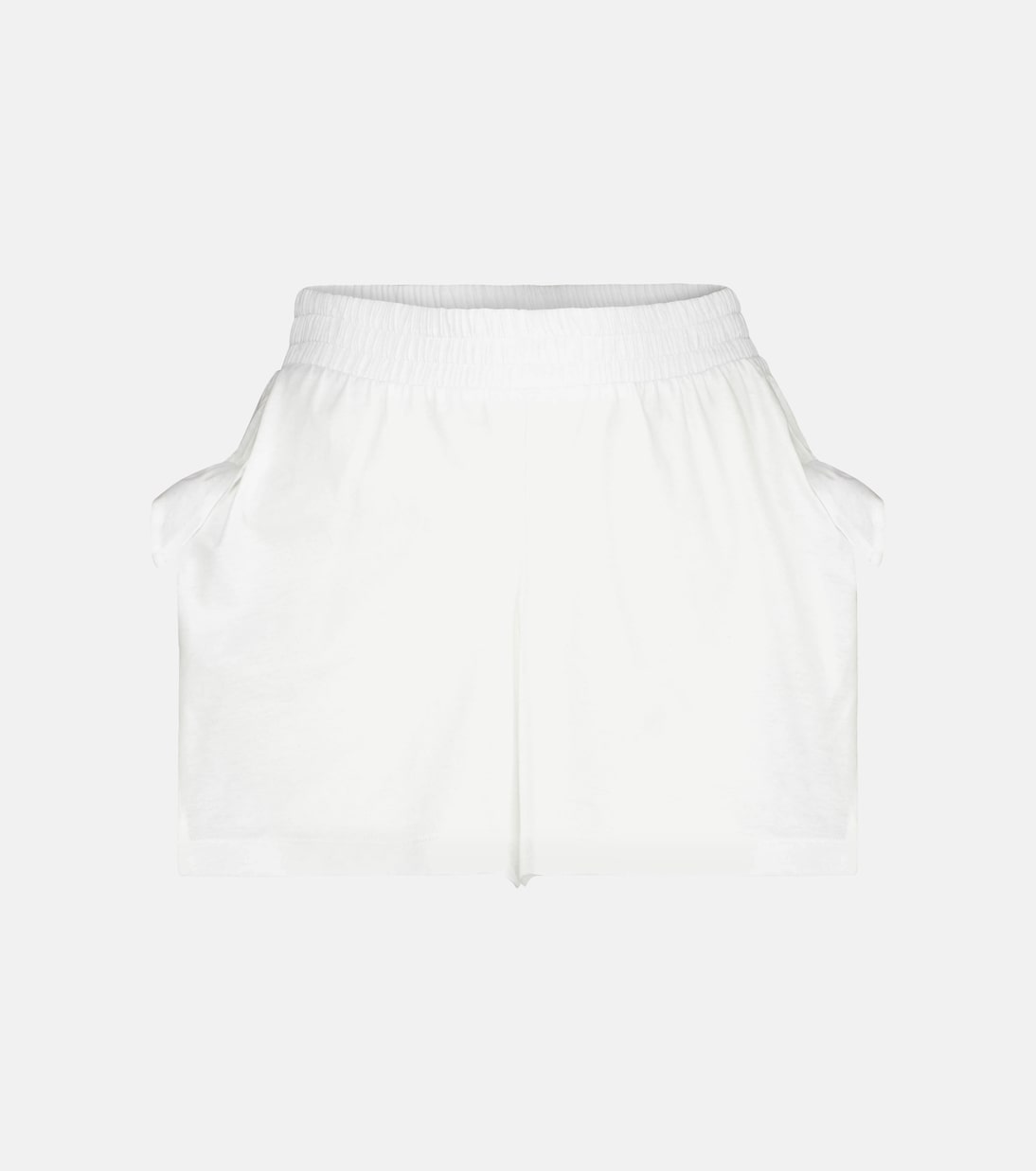 Шорты из хлопкового джерси Miu Miu, Bianco
Шорты из хлопкового джерси Miu Miu, Bianco