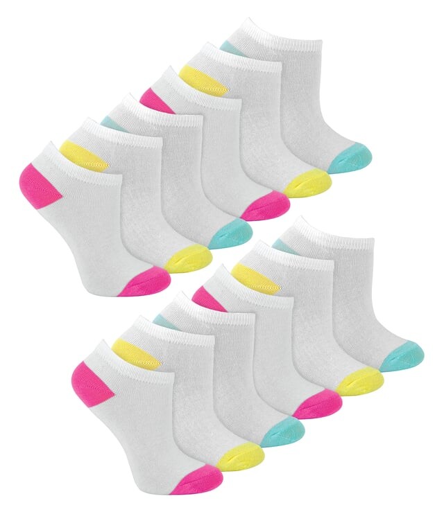 Детские спортивные носки для бега no show с контрастной пяткой и носком Sock Snob, белый
Детские спортивные носки для бега no show с контрастной пяткой и носком Sock Snob, белый
