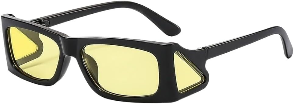 Панк-очки-маски, маленькие прямоугольные солнцезащитные очки для женщин, модные солнцезащитные очки-щитки для мужчин, защита от УФ-излучения UV400 WNCKSQ, C6blackyellow
Панк-очки-маски, маленькие прямоугольные солнцезащитные очки для женщин, модные солнцезащитные очки-щитки для мужчин, защита от УФ-излучения UV400 WNCKSQ, C6blackyellow