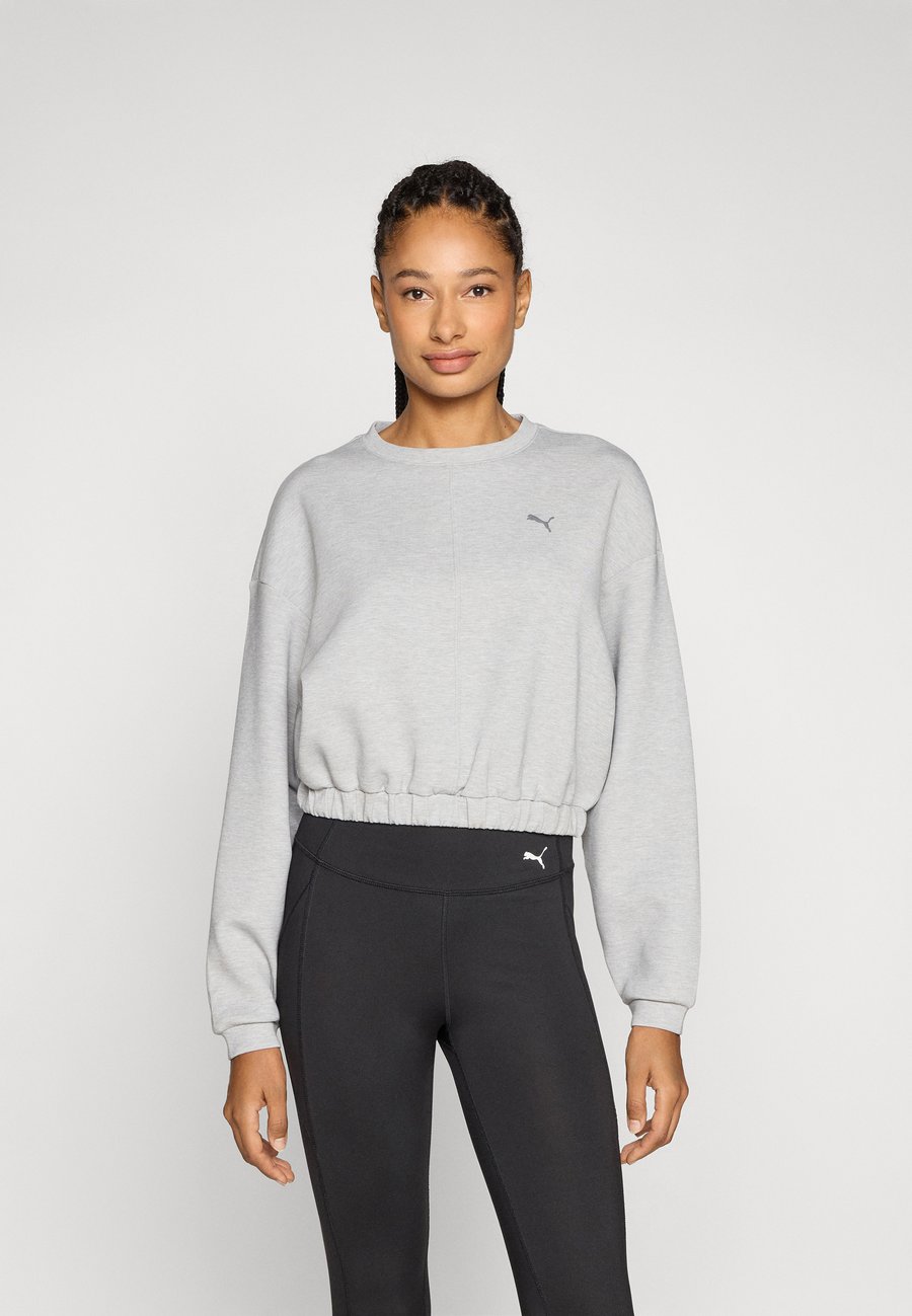 Толстовка Puma CREW, Light Gray Heather/White
Толстовка Puma CREW, Light Gray Heather/White