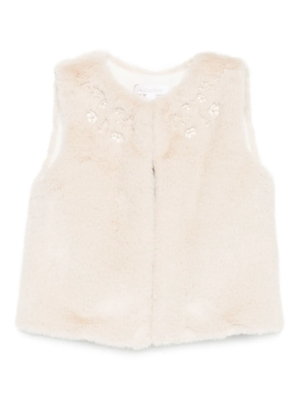 Жилет с цветочной вышивкой Patachou, бежевый
Жилет с цветочной вышивкой Patachou, бежевый