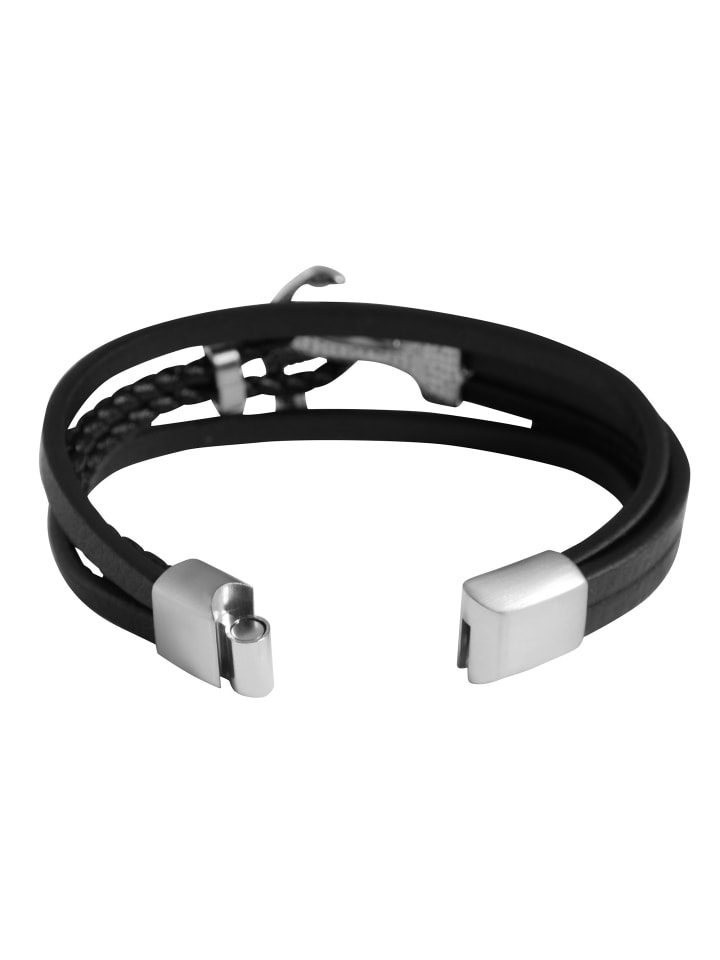 Adeliás Мужской кулон - кожаный кулон с гравировкой, черный
Adeliás Мужской кулон - кожаный кулон с гравировкой, черный