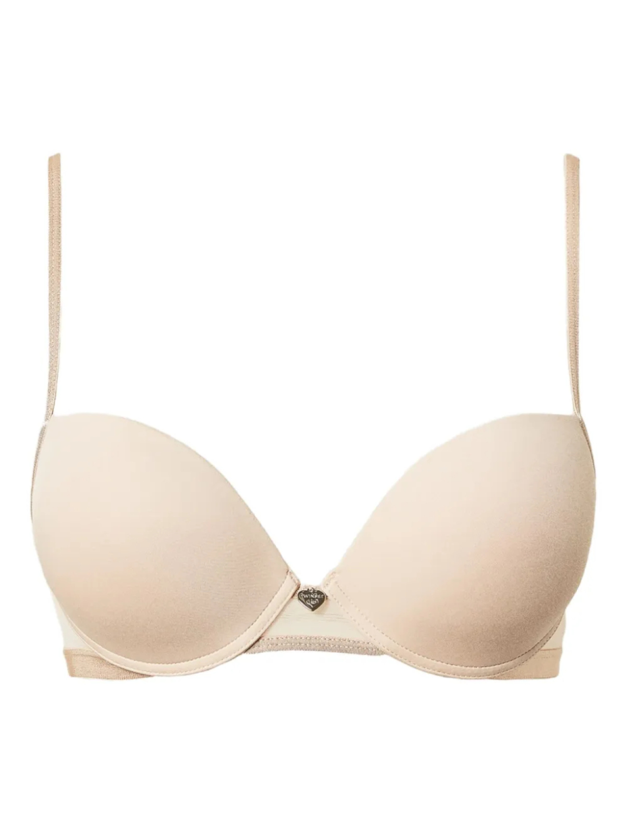 Бюстгальтер с подушечками в форме сердца TWINSET, нейтральный
Бюстгальтер с подушечками в форме сердца TWINSET, нейтральный