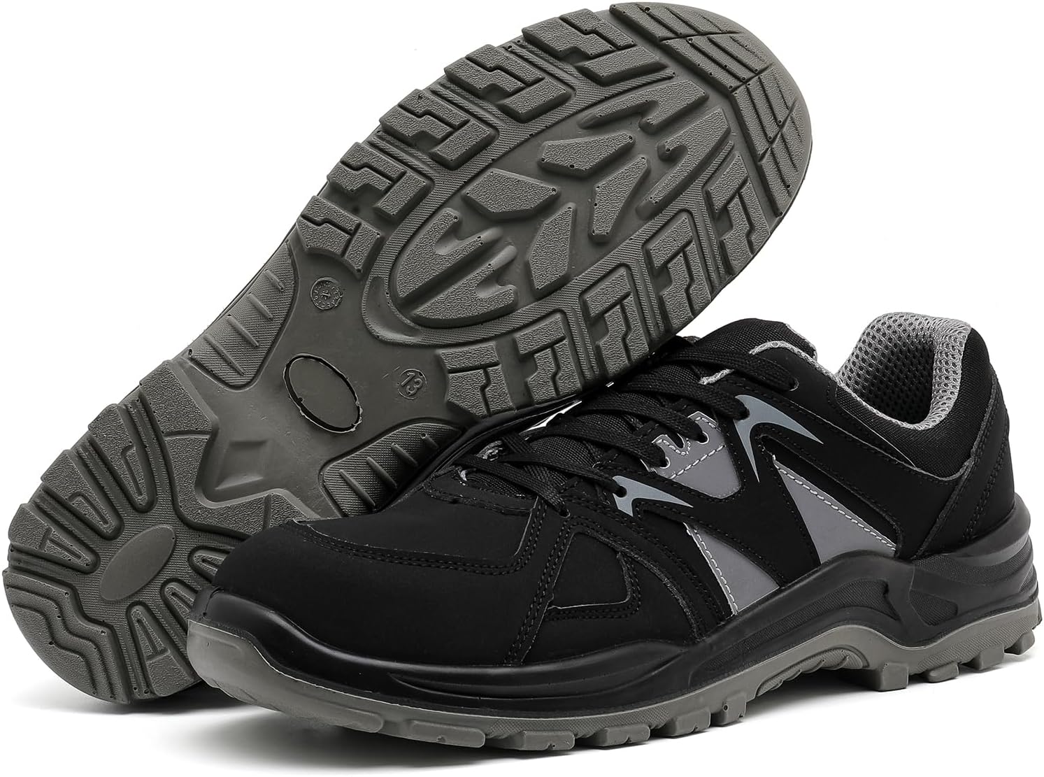 Ботинки с металлическим носком для мужчин, из ПУ-кожи, легкие и удобные защитные кроссовки, противоскользящие Drka, черный
Ботинки с металлическим носком для мужчин, из ПУ-кожи, легкие и удобные защитные кроссовки, противоскользящие Drka, черный