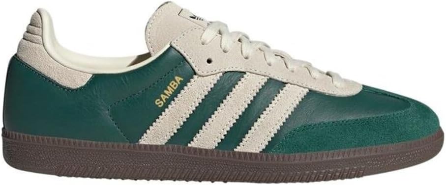 Мужские кроссовки adidas Originals Samba OG, белый/зеленый
Мужские кроссовки adidas Originals Samba OG, белый/зеленый
