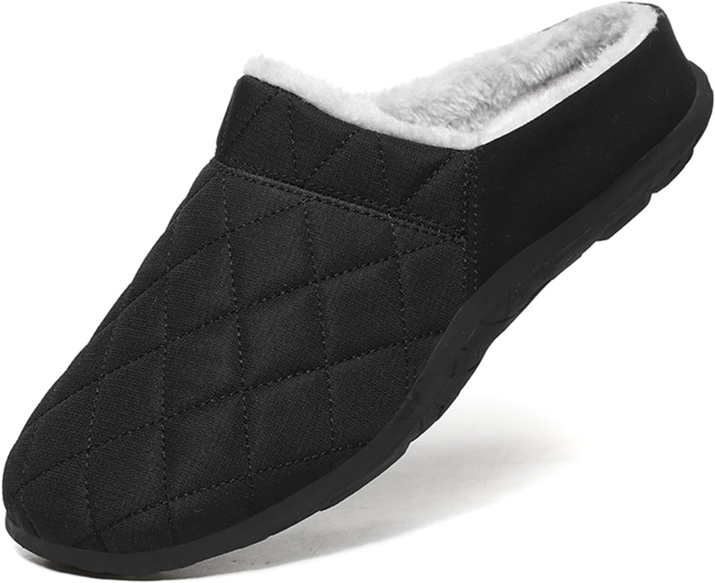 Мужские уютные тапочки с мемори-пеной и пушистой подкладкой, имитирующей шерсть, для дома и улицы, можно стирать, без застежек Abborora, черный
Мужские уютные тапочки с мемори-пеной и пушистой подкладкой, имитирующей шерсть, для дома и улицы, можно стирать, без застежек Abborora, черный