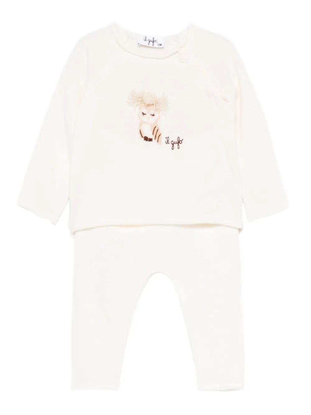 Пижама с принтом Il Gufo, белый
Пижама с принтом Il Gufo, белый