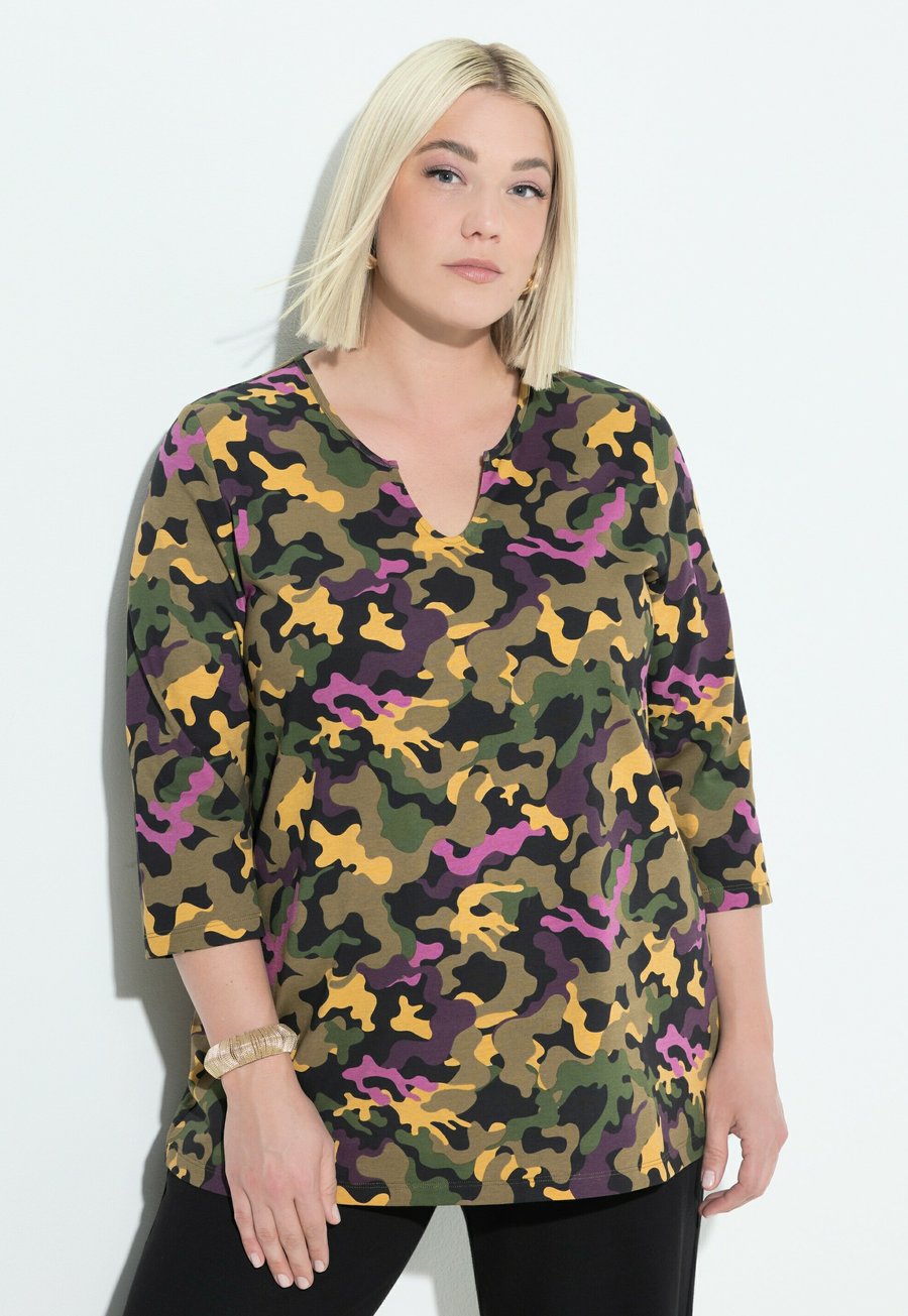 Топ Ulla Popken CAMO PRINT, Olive Grey/Olive
Топ Ulla Popken CAMO PRINT, Olive Grey/Olive