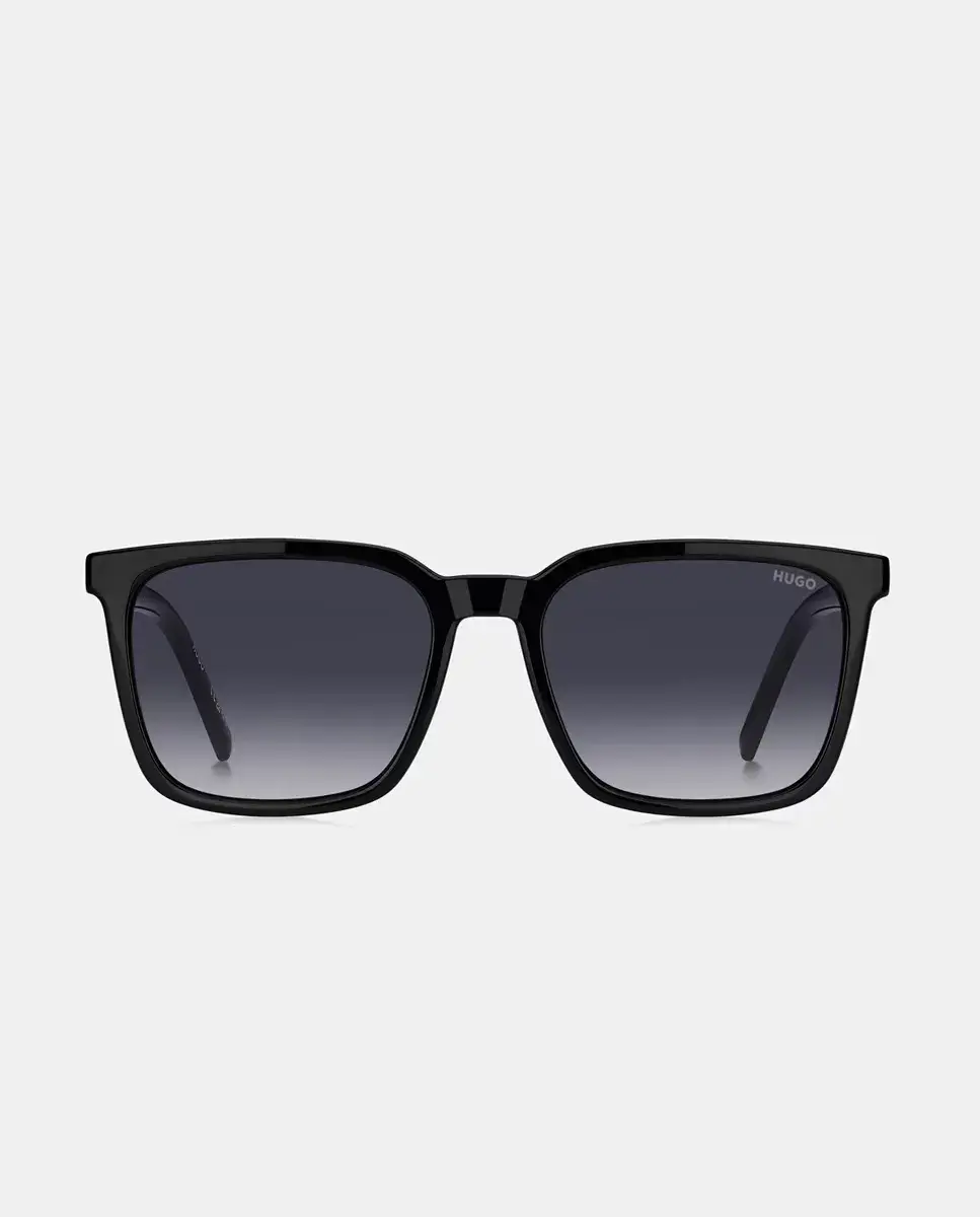 Мужские прямоугольные солнцезащитные очки в инжекционных линзах с черными градиентными линзами Hugo, чёрный
Мужские прямоугольные солнцезащитные очки в инжекционных линзах с черными градиентными линзами Hugo, чёрный