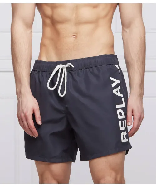 Пляжные шорты Regular fit Replay, синий
Пляжные шорты Regular fit Replay, синий