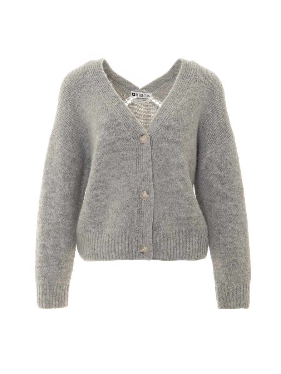 Вязаный кардиган BIG STAR Kardica, светло-серый
Вязаный кардиган BIG STAR Kardica, светло-серый