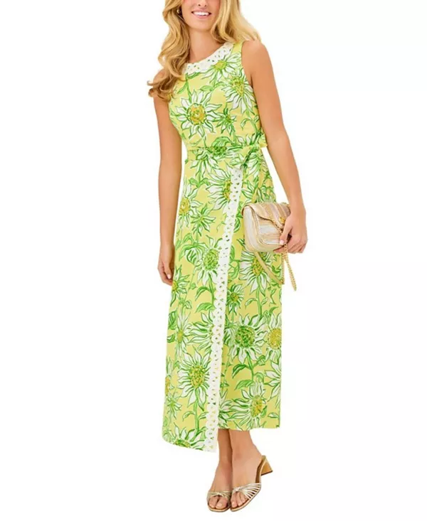 Длинное платье Fresia из эластичной ткани Lilly Pulitzer, желтый
Длинное платье Fresia из эластичной ткани Lilly Pulitzer, желтый