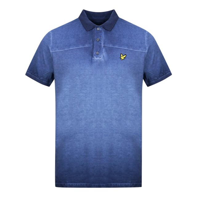 Рубашка-Поло с принтом Marine Ink Lyle & Scott, синий 
Рубашка-Поло с принтом Marine Ink Lyle & Scott, синий
