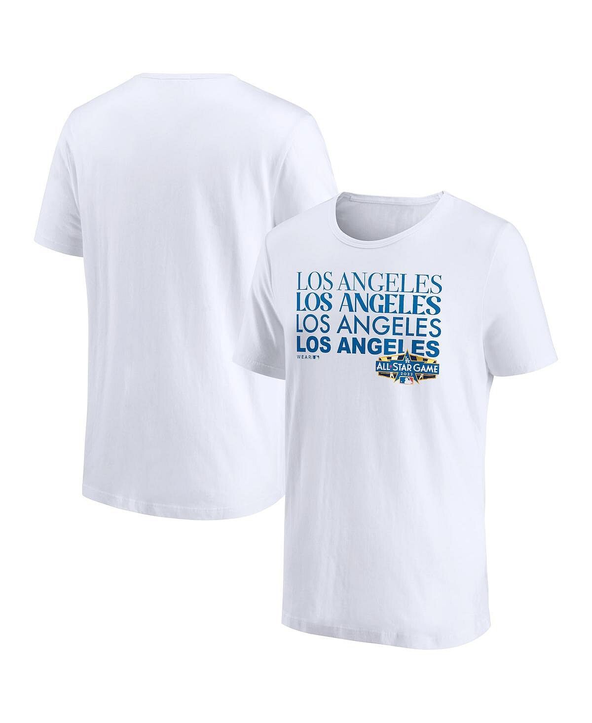 Женская белая футболка с повторением Матча всех звезд MLB 2022 WEAR by Erin Andrews, белый
Женская белая футболка с повторением Матча всех звезд MLB 2022 WEAR by Erin Andrews, белый