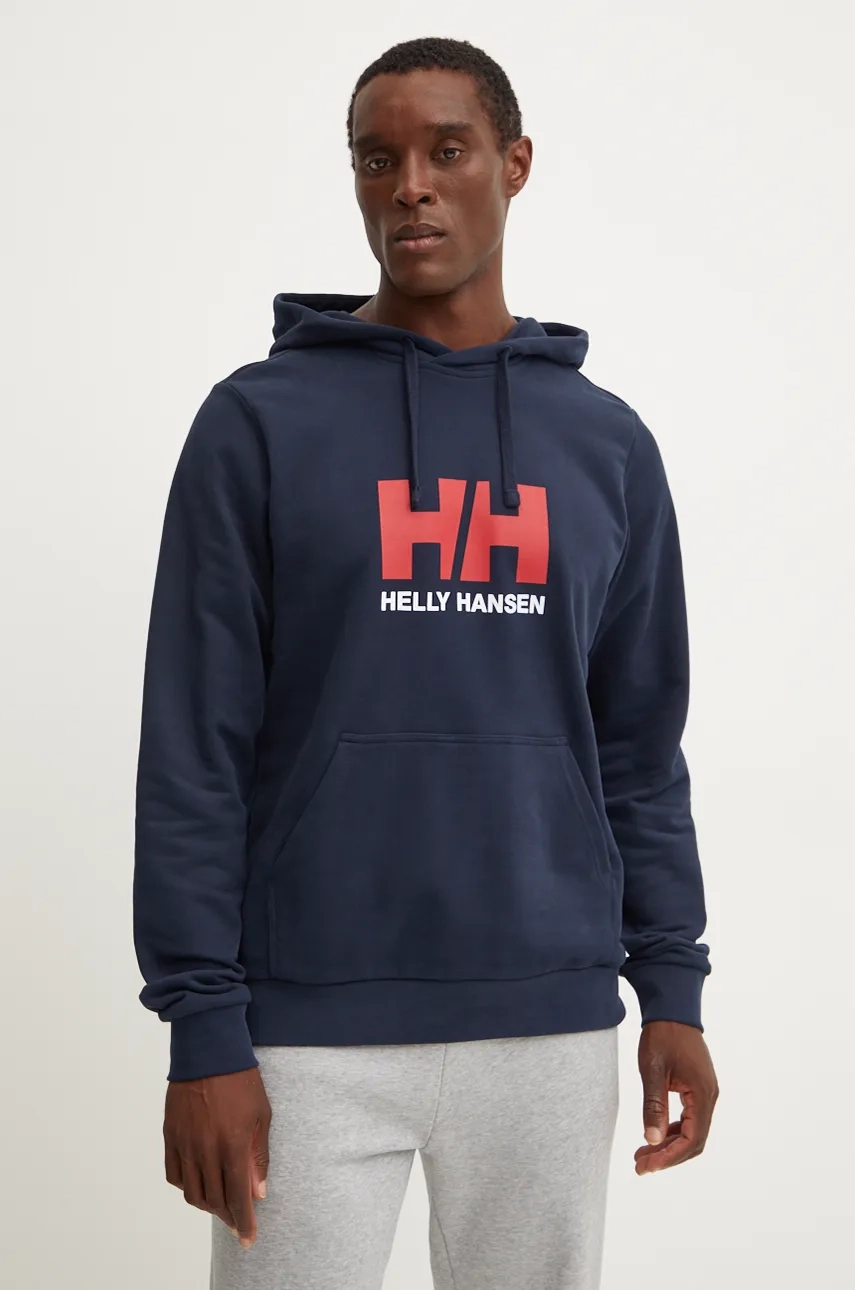 Толстовка с логотипом HH из хлопка Helly Hansen, темно-синий
Толстовка с логотипом HH из хлопка Helly Hansen, темно-синий