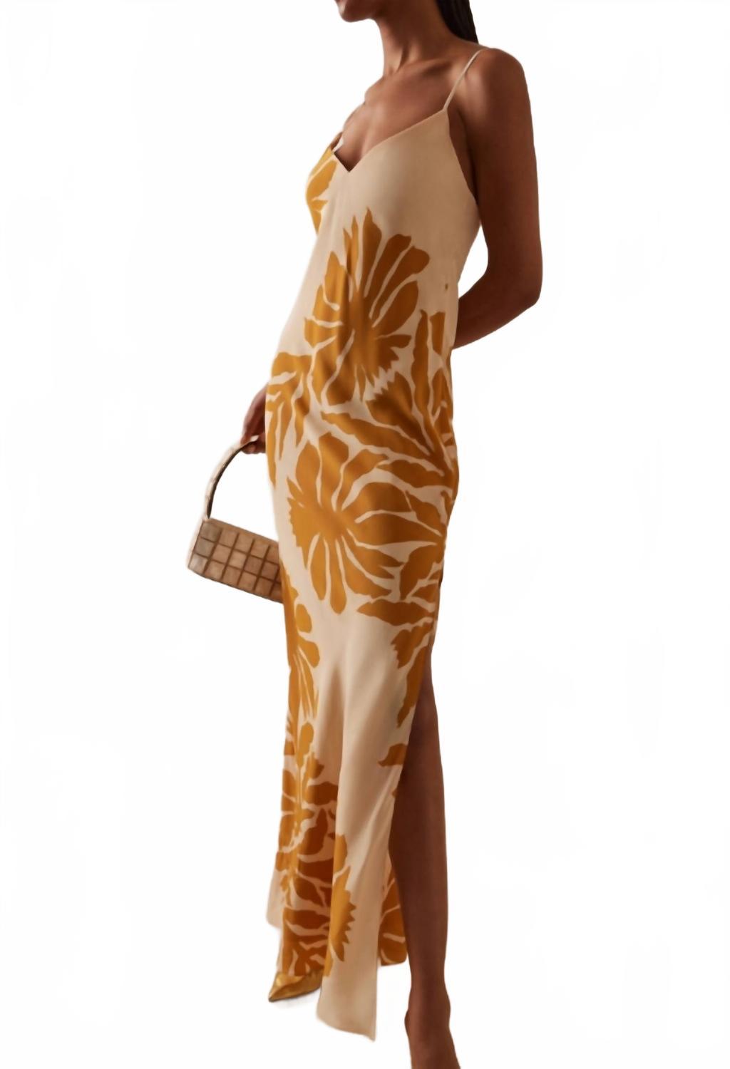 Тропическая гармония платье в желтом Johanna Ortiz
Тропическая гармония платье в желтом Johanna Ortiz