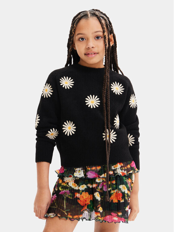 Свитер обычного кроя Desigual, черный
Свитер обычного кроя Desigual, черный